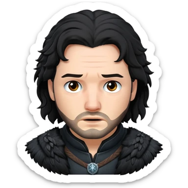 Jon Snow sticker