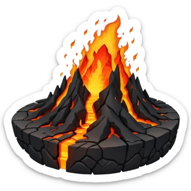 World being destroyed sticker