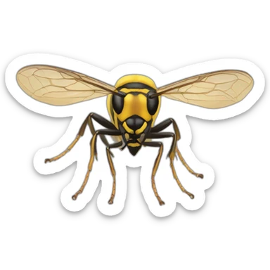 Oman wasp sticker