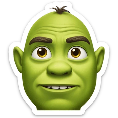 shreks sticker