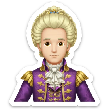 haz a un hombre rococo sticker