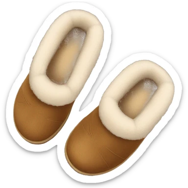 UGG slippers  sticker