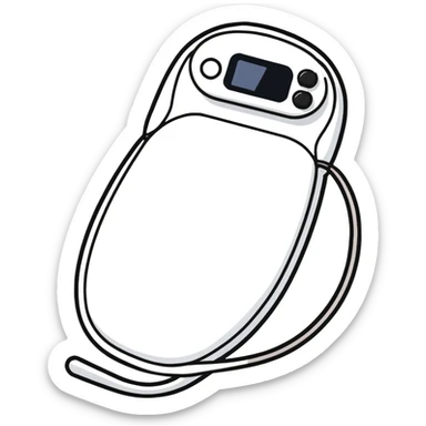 Thin rollable electronic stimulation pad for muscle rehabilitation after orthopedic surgery sticker