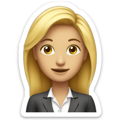 successful-finance-girl sticker