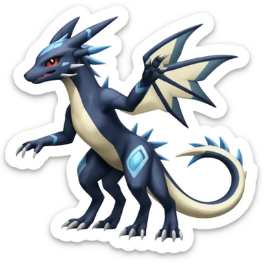Salandit-Dialga-Palkia-Umbreon-Silvally-fusion (full body) sticker