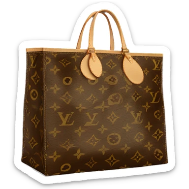 Louis vuitton shopping bag sticker