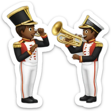 marching band sticker