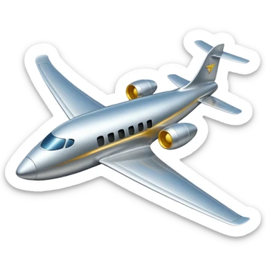 travel item aeroplane sticker
