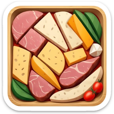 picasso abstract art SPAM MEAT painting sticker