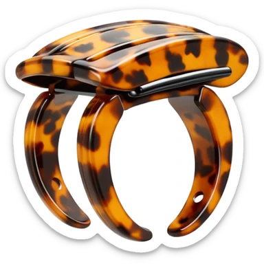 Hair claw clip  sticker