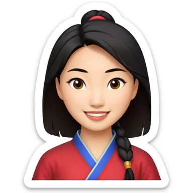 Mulan sticker