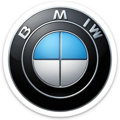Bmw logo emoji sticker