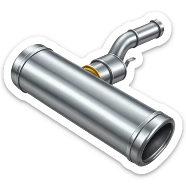 Inox muffler jdm sticker