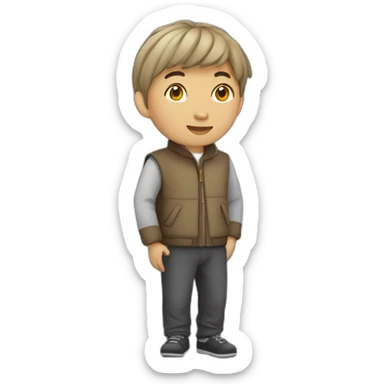 kyrgyz student sticker