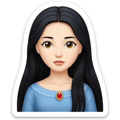 Dolores from the Westworld TV show sticker