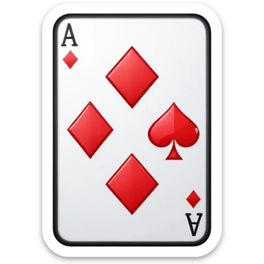 Generate a simple app logo for an app called "twoseven". It is a Poker app and the logo should be the corners of 2 poker cards next to each other - A 2 of Diamonds and a 7 of Clubs. sticker