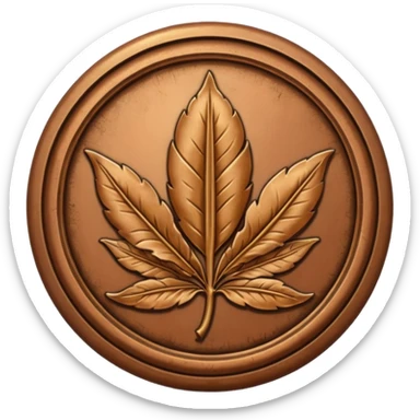 Tobacco Badge  sticker