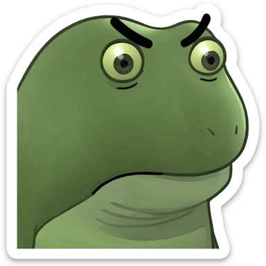 Girl with blonde frizzy hair on a phone with tan skin and green eyes and an annoyed face  sticker