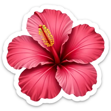 Hibiscus sticker