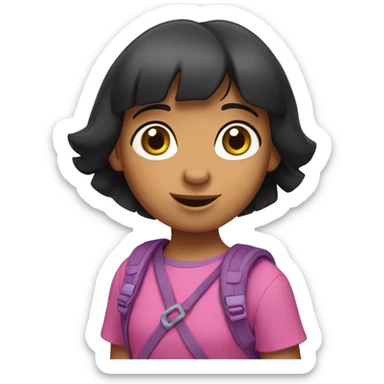 Dora the explorer  sticker