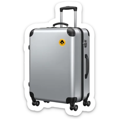 Suitcase that roll new model  sticker