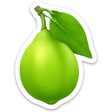 citron vert sticker