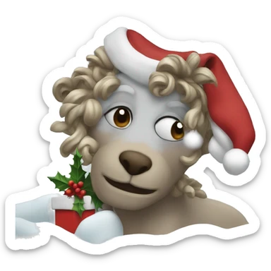 Christmas sticker
