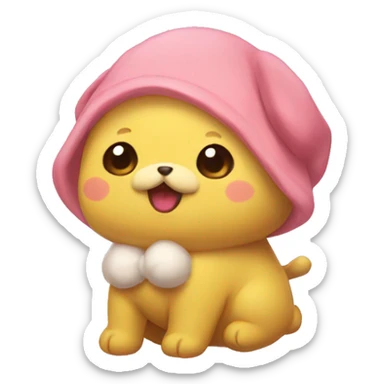 Pompompurin sticker