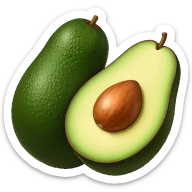 more avocados whithout seed sticker