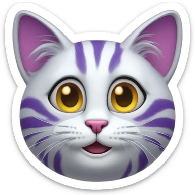Le chat de cheshire  sticker