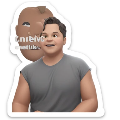 indoors with a lone boy sticker