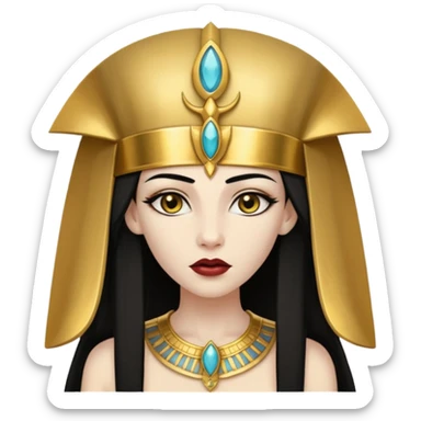ancient egyptian vampire sticker
