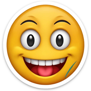the most crazy emoji you can possibly imagine sticker