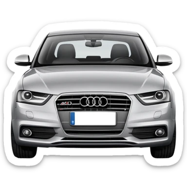 Audi a4 зад 2014  sticker