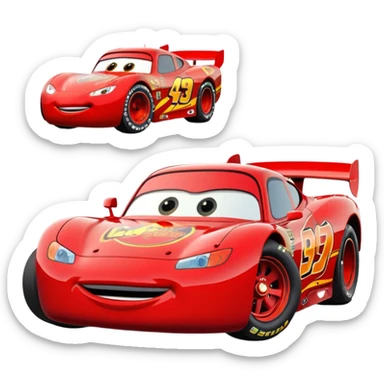 lightning mcqueen sticker