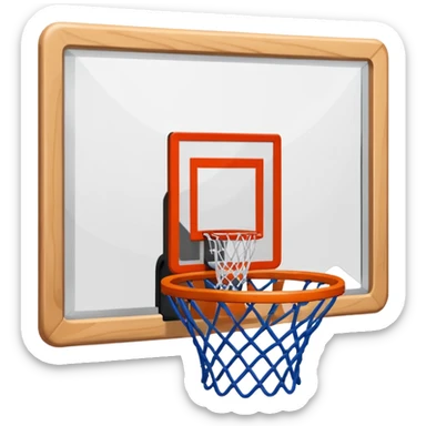 Tablero de basquet sticker
