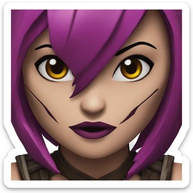 furious mileena Mortal Kombat X sticker