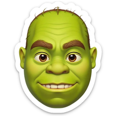 Shrek sticker