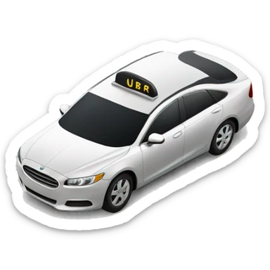 uber car sticker