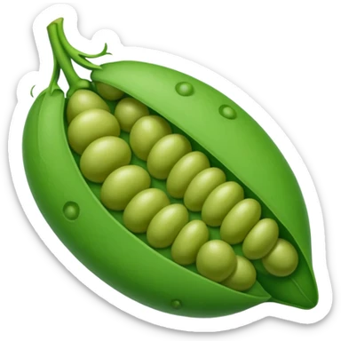 Soy beans sticker