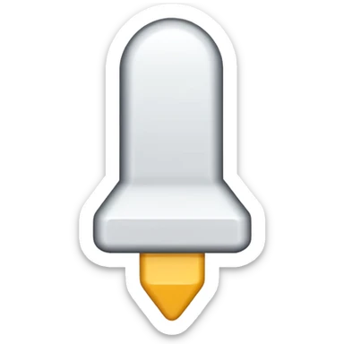 white exclamation mark sticker