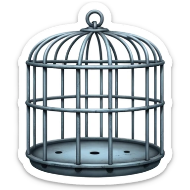 iron cage sticker