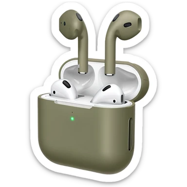 Khaki airpod max sticker