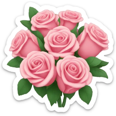 bouqet of roses sticker