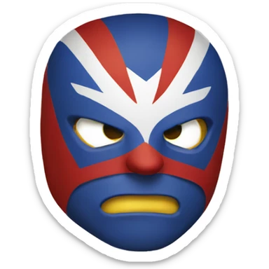 Luchador sticker
