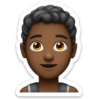 Boy girl miss  sticker