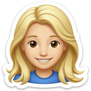 Hauru smiling sticker