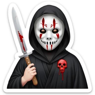 ghostface killer  sticker