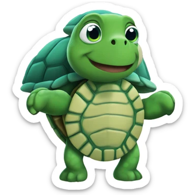 Mbappe nija turtle sticker