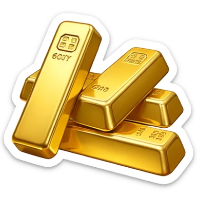  6 gold bar RANKED  4 2 1 sticker